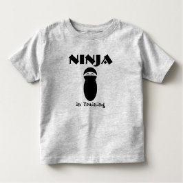Ninja in opleiding kinder shirts