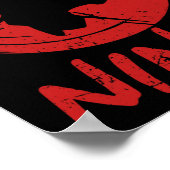 Ninja in opleiding Ninja Warrior Obstacle Course K Poster (Hoek)