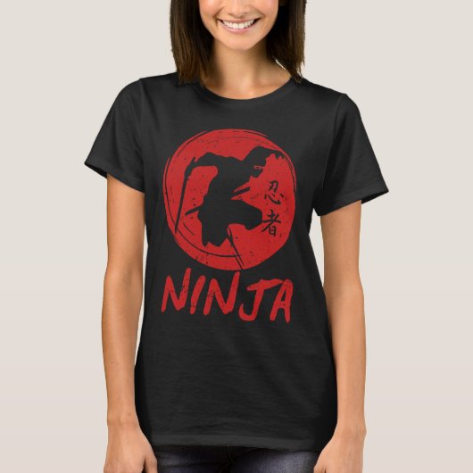 Ninja in opleiding Ninja Warrior Obstacle Course K T-shirt (Voorkant)