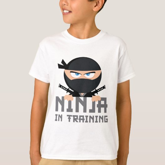 Ninja in opleiding t-shirt (Voorkant)