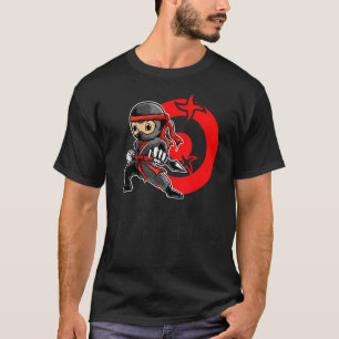 Ninja in opleiding voor jongens Japan Warrior Ninj T-shirt
