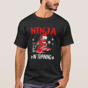 Ninja in opleiding voor shinobi - Kinderen Karate T-shirt