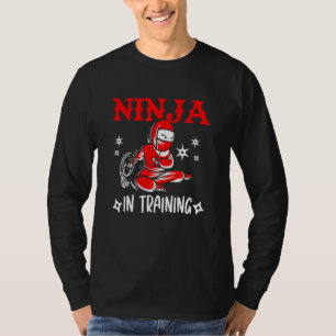 Ninja in opleiding voor shinobi - Kinderen Karate T-shirt