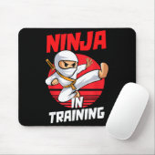 Ninja In Training Costume Party Warrior Boys Girls Muismat (Met muis)
