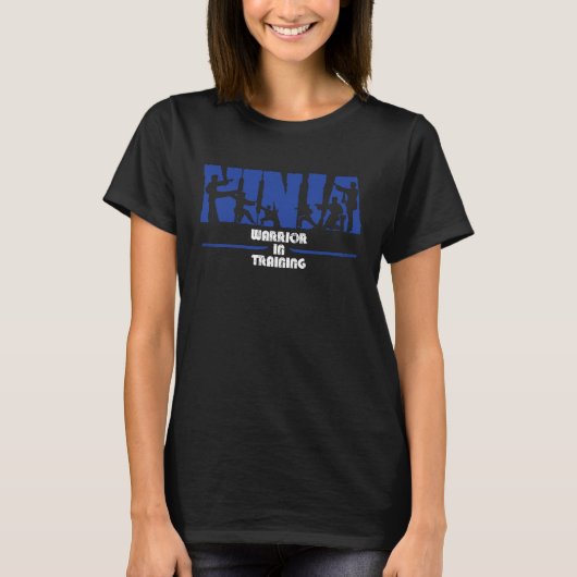 Ninja in training Ninja Costume T-shirt (Voorkant)