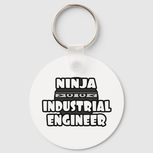 Ninja Industrial Engineer Sleutelhanger (Voorkant)