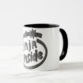 Ninja Inside. Mok (Voorkant rechts)