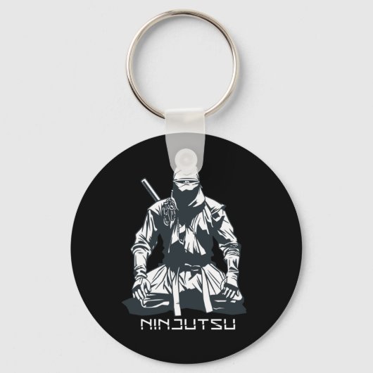 Ninja Japanse Assassijn Sleutelhanger (Voorkant)