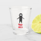Ninja Juice Cartoon Shot Glas (Voorkant)