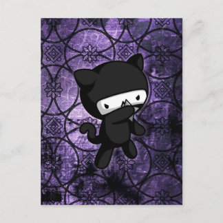 Ninja Kat Briefkaart