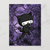 Ninja Kat Briefkaart (Voorkant)