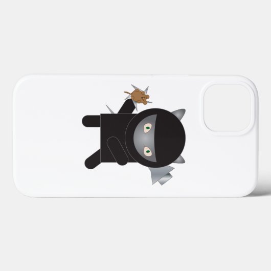 Ninja Kat Case-Mate iPhone Case (Achterkant (horizontaal))