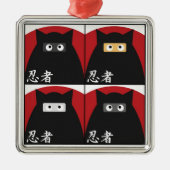 Ninja Kat Ornament (Voorkant)