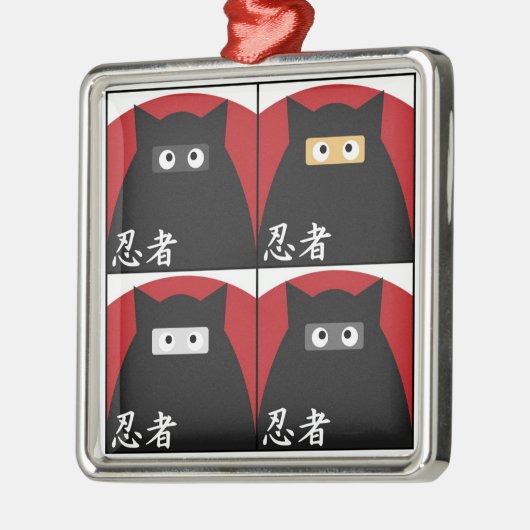 Ninja Kat Ornament (Links)