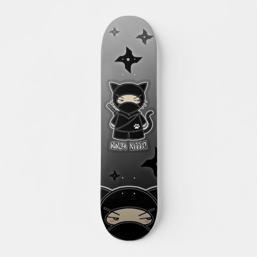 Ninja Kat! Skateboard (Voorkant)