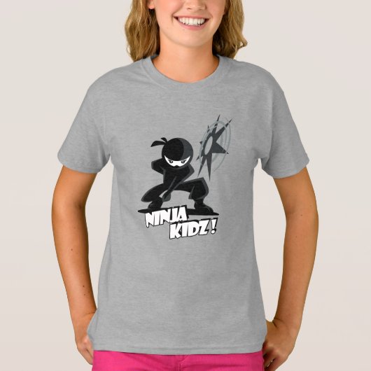 Ninja Kidz | Kinder T-shirt (Voorkant)