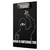 Ninja kijkt naar je klembord (Links)