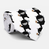 ninja kitty kattepoot stropdas (Opgerold)