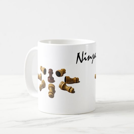 Ninja Koffiemok (Voorkant links)