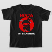 Ninja krijger in training Cool T-shirt (Laagn)