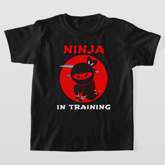Ninja krijger in training Cool T-shirt (Laagn)