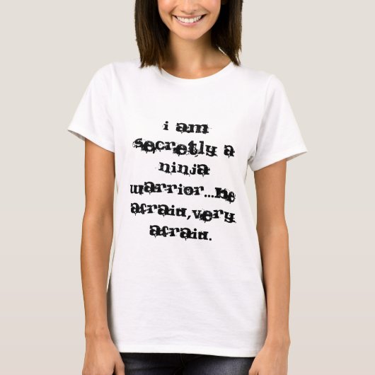 Ninja-krijger T-shirt (Voorkant)