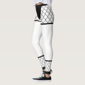 Ninja-Leggings - Fishnet Mesh Half Pants Leggings (Links)