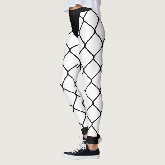 Ninja-Leggings - Full Mesh Fishnet Leggings (Links)
