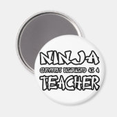 Ninja...leraar Magneet (Voorkant / Achterkant)