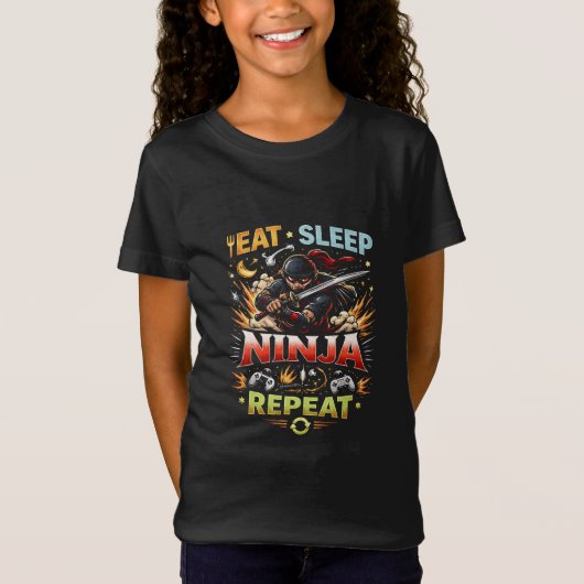 Ninja Levenslus T-shirt (Voorkant)