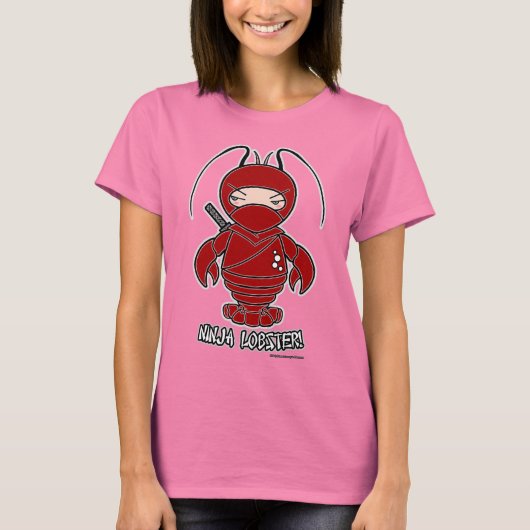 Ninja Lobster. T-Shirt (Voorkant)