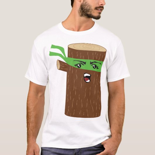 Ninja Log T-shirt (Voorkant)