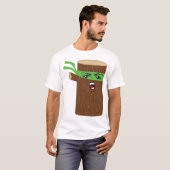 Ninja Log T-shirt (Voorkant volledig)
