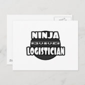 Ninja Logistiek Briefkaart (Voorkant / Achterkant)