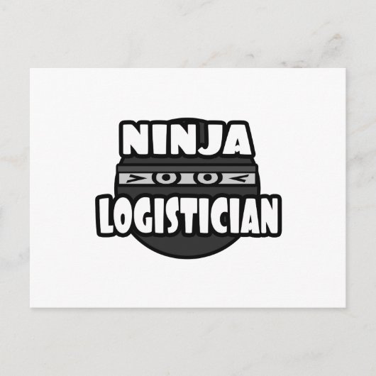 Ninja Logistiek Briefkaart (Voorkant)
