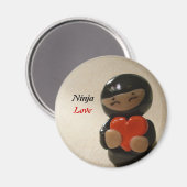 Ninja Love Magnet (Voorkant / Achterkant)