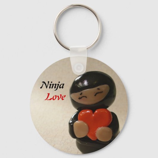 Ninja Love Sleutelhanger (Voorkant)