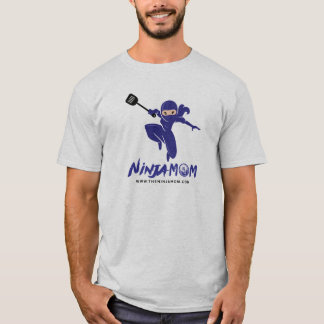 Ninja Ma® Crew Neck T-Shirt - Grijs