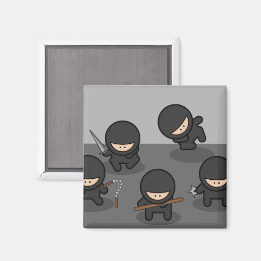 Ninja Magnet (Voorkant / Achterkant)