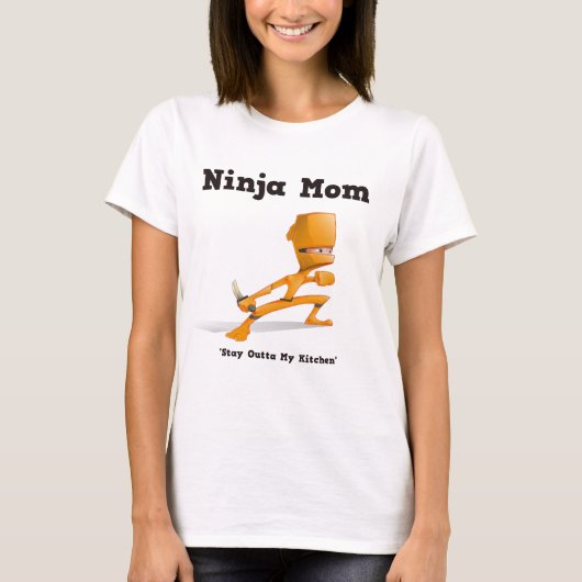 Ninja Mama3 T-shirt (Voorkant)