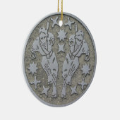 Ninja Manhole Keramisch Ornament (Rechts)