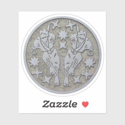 Ninja Manhole Sticker (Vel)