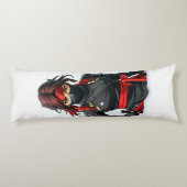 Ninja Meisje Lichaamskussen (Achterkant)