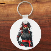 Ninja Meisje Sleutelhanger (Voorkant)