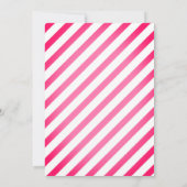 Ninja meisje verjaardagsfeestje Uitnodiging (Achterkant)