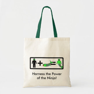 Ninja Mermaid Bag Tote Bag