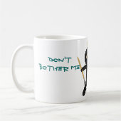 Ninja met cirkelvormige naalden Mok (Links)