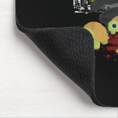 Ninja met schildpadden muismat (Hoek)