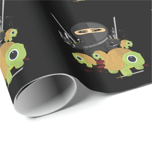 Ninja met Turtles Cadeaupapier (Rol Hoek)