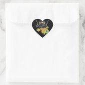 Ninja met Turtles Hart Sticker (Tas)